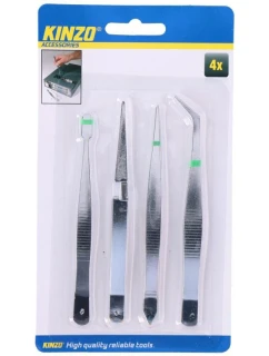 PINZETA SADA 4 KS KINZO