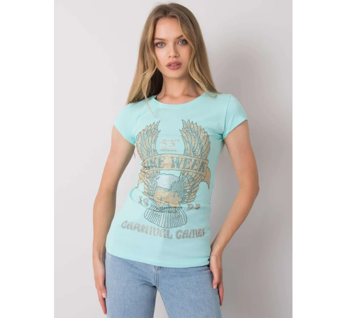 Tričko EM TS ES 21 model 15509236 světle modrá - FPrice Tričko EM TS ES 21 model 15509236 světle modrá - FPrice