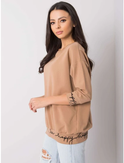 Mikina RV BL 5978.06P ťava Mikina RV BL 5978.06P ťava