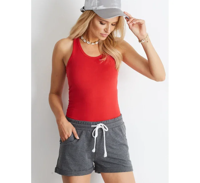 Šortky RV SN 4946.85P tmavo šedá