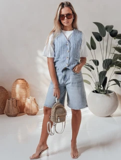 Dámské džínové šortky modré Dstreet model 21987611 - FashionStreet