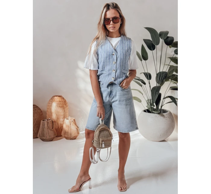 Dámské džínové šortky modré Dstreet model 21987611 - FashionStreet