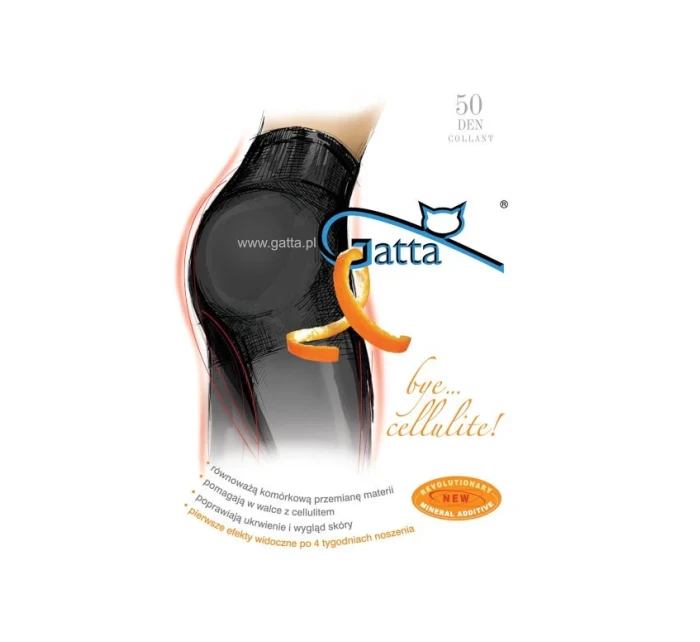 Pančuchy Gatta Bye Cellulite 50 den 5-XL