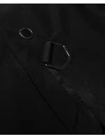 zateplená černá dámská bunda s kapucí model 20930837 - LHD