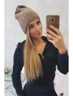 Dámska čiapka Irmina K333 mocca Dámska čiapka Irmina K333 mocca