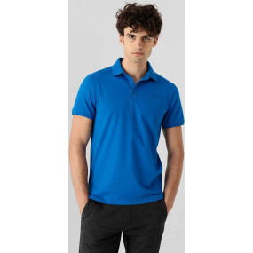 Pánské polo tričko model 18685440 modré - 4F