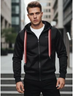 Pánská mikina s kapucí černá Dstreet model 21982570 - FashionStreet
