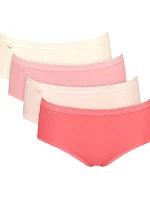 Dámske nohavičky Basic+ Midi C4P - RED - červená kombinácia M006 - SLOGGI