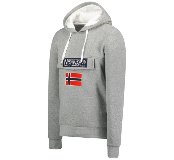 Bluza  DB 054 M Grey / White model 20798944 - Geographical Norway