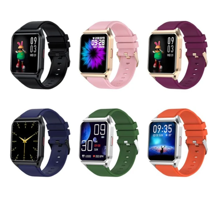 Inteligentné hodinky Rubicon RNCE89-3 Gold Pink Inteligentné hodinky Rubicon RNCE89-3 Gold Pink