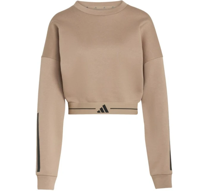 Dámská mikina béžová model 21953670 - ADIDAS Dámská mikina béžová model 21953670 - ADIDAS