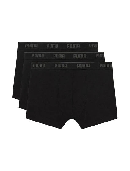 Pánske boxerky Puma, balenie po 3 kusoch, čierne, 947130 03 Pánske boxerky Puma, balenie po 3 kusoch, čierne, 947130 03