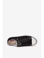 Trampki Męskie Niskie Materiałowe Big Star DD174504 Czarne