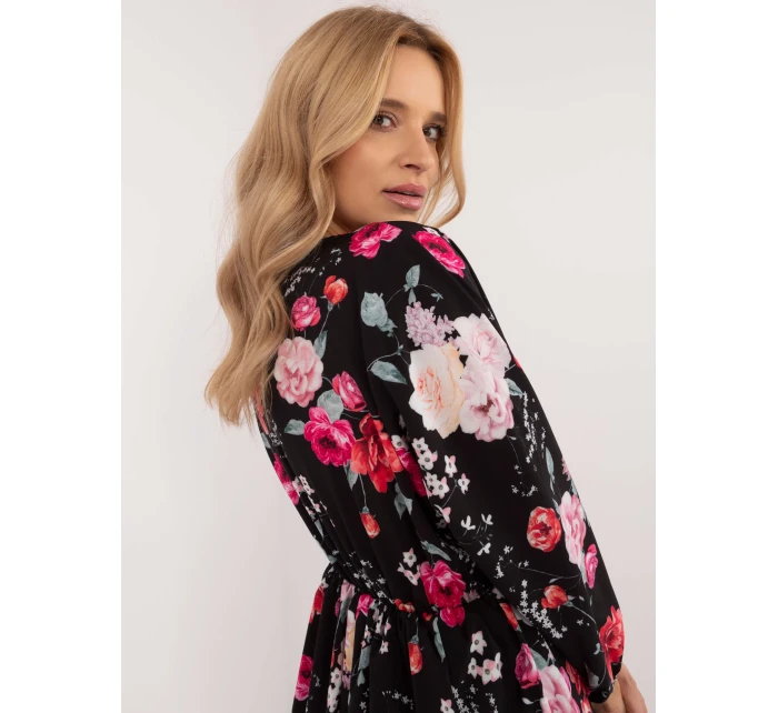 Šaty DHJ SK 19861 4.28 čierno-červené