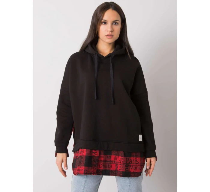 Mikina RV BL model 16327667 černá a červená - FPrice Mikina RV BL model 16327667 černá a červená - FPrice