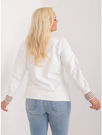 Bluzka RV BZ model 19755286 ecru - FPrice Bluzka RV BZ model 19755286 ecru - FPrice