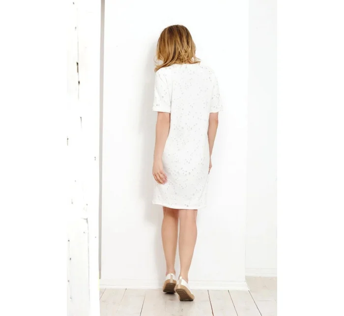 Dámské denní šaty model 18284082 bílé - La Aurora Dámské denní šaty model 18284082 bílé - La Aurora