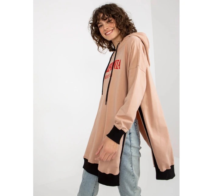 Dlhá mikina VI BL 327.70P hnedá - FPrice Dlhá mikina VI BL 327.70P hnedá - FPrice