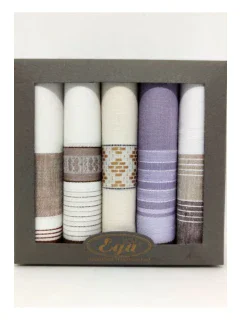 Pánske vreckovky CH-943 kpl=5 ks