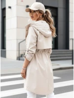 Dámská přechodná bunda parka béžová Dstreet model 21974186 - FashionStreet