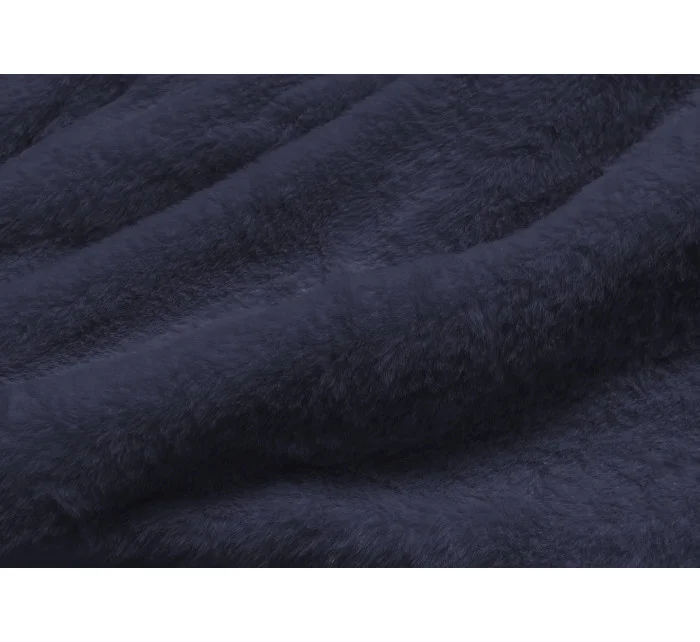 CIEPŁA KURTKA ZIMOWA DAMSKA GRANATOWA model 21243816 - MHM