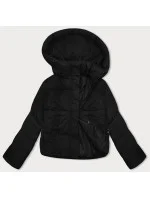 zimowa kurtka damska czarna model 21247650 - J.STYLE zimowa kurtka damska czarna model 21247650 - J.STYLE