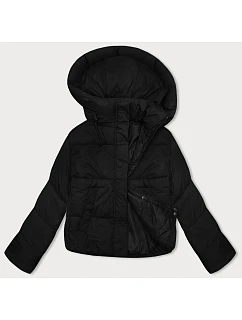 Dámska krátka zimná páperová bunda J Style Black (16M9188-392)