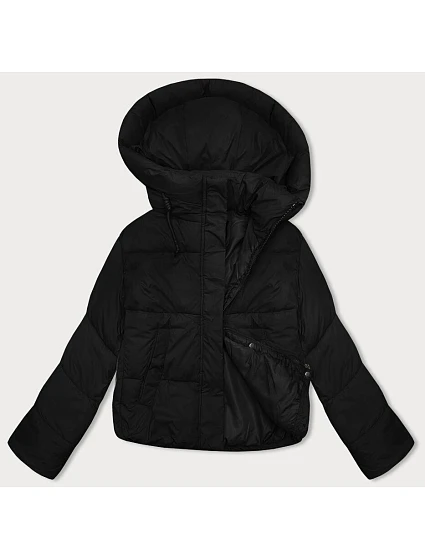 Dámska krátka zimná páperová bunda J Style Black (16M9188-392) Dámska krátka zimná páperová bunda J Style Black (16M9188-392)