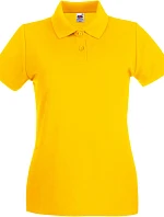 Fruit of the Loom Lady-Fit Premium Polo Dámske piqué polo 16.3030 slnečnica