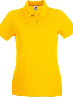 LadyFit Premium Polo Dámské piqué polo model 22442202 sunflower - Fruit of the Loom