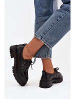 Dámské polobotky z eko kůže černé model 21747692 - Boto Dámské polobotky z eko kůže černé model 21747692 - Boto