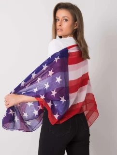 Šatka AT CH S 1843 biela a červená