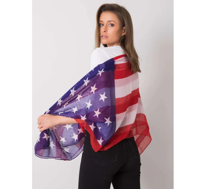 Šátek AT CH S model 15344725 bílý a červený - FPrice