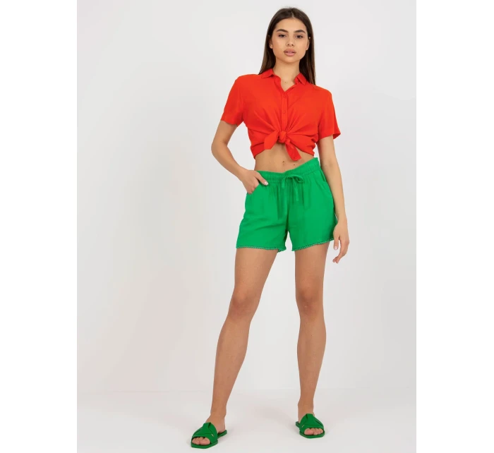 Šortky model 18375465 zelená - FPrice