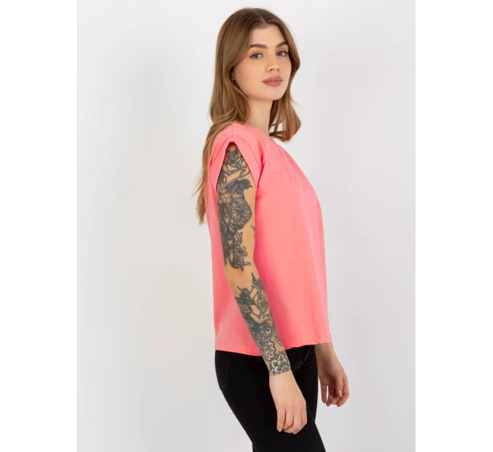 T shirt RV TS model 21863372 brzoskwiniowy - FPrice