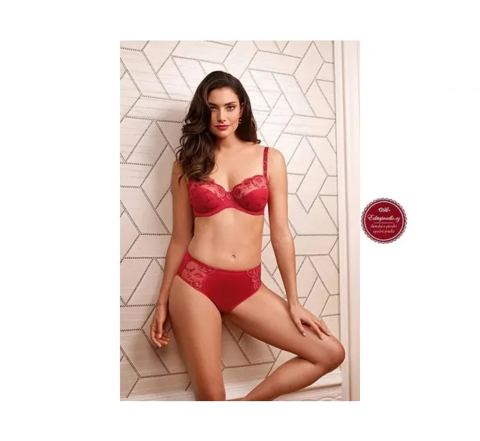 Dámska podprsenka Provence 0080505 Červená - Conturelle Felina