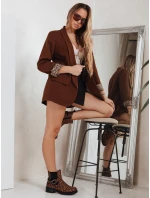 Dámské semišové kozačky s leopardím vzorem model 21994335 - Dstreet Dámské semišové kozačky s leopardím vzorem model 21994335 - Dstreet