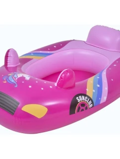 NAFUKOVACÍ ČLN AUTO NA PLÁVANIE 86X60,5CM 37621 RUŽOVÝ