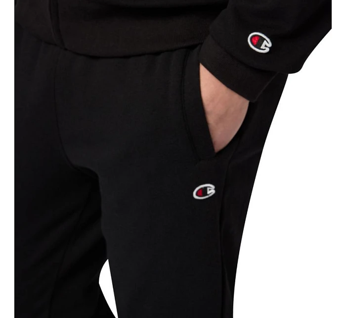 Champion Pánsky oblek na zips Black 222248 KK001 Tepláková súprava