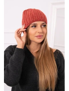 Dámská čepice Rebeka model 21798571 bordó - K-Fashion