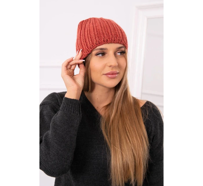 Dámská čepice Rebeka model 21798571 bordó - K-Fashion Dámská čepice Rebeka model 21798571 bordó - K-Fashion