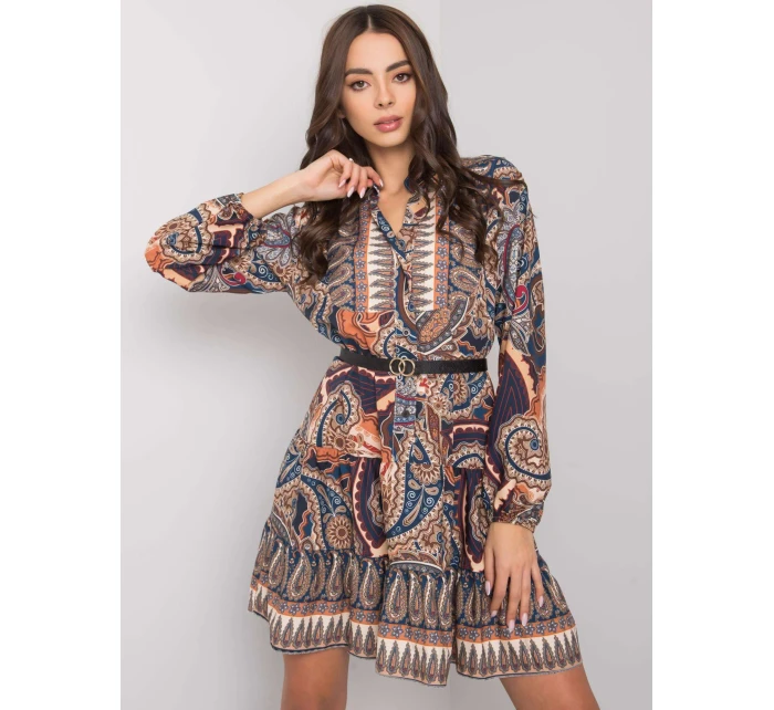 Šaty DHJ SK 15053.61 tmavo modrá