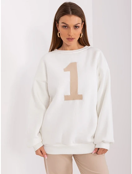 Bluza EM BL 617 model 19309556 ecru - FPrice Bluza EM BL 617 model 19309556 ecru - FPrice