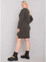 Šaty RV SK 7178.44 tmavá khaki