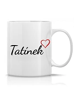 Daddy - klasický biely keramický hrnček 300 ml