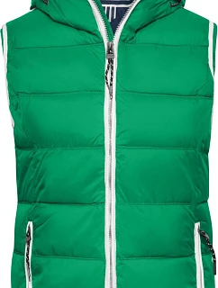JN Pánská vesta 02. green/white model 22495142 - Daiber