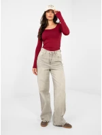 Blúzka RV BZ A1193.26 bordová