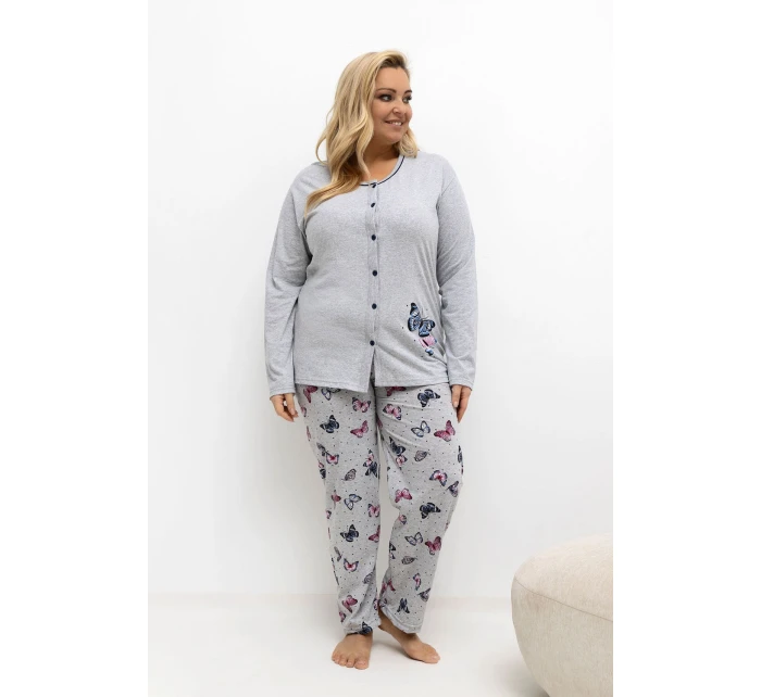 Pohodlné pyžamo pre plnoštíhly model 221199 Forever Pink