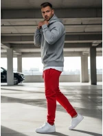 Pánské tepláky červené Dstreet model 21962570 - FashionStreet Pánské tepláky červené Dstreet model 21962570 - FashionStreet