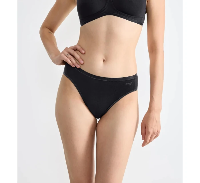 sloggi GO Daily Cotton Tai 3P - BLACK - SLOGGI BLACK - SLOGGI sloggi GO Daily Cotton Tai 3P - BLACK - SLOGGI BLACK - SLOGGI